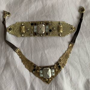 Necklace and bracelet set